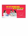 TUYÊN TRUYỀN PHÒNG BỆNH TAN MÁU BẨM SINH (THALASSEMIA)
