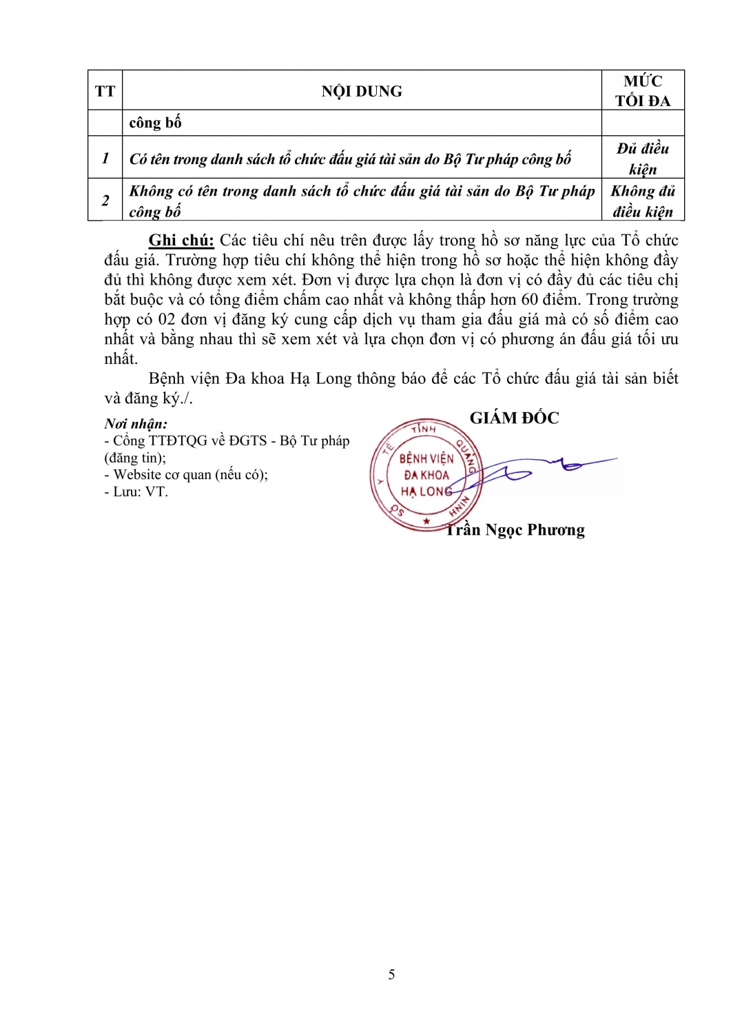 9 1thong bao lua chon don vi to chuc dau gia may ct dlhn 10 2024 dung signed hinh anh 4