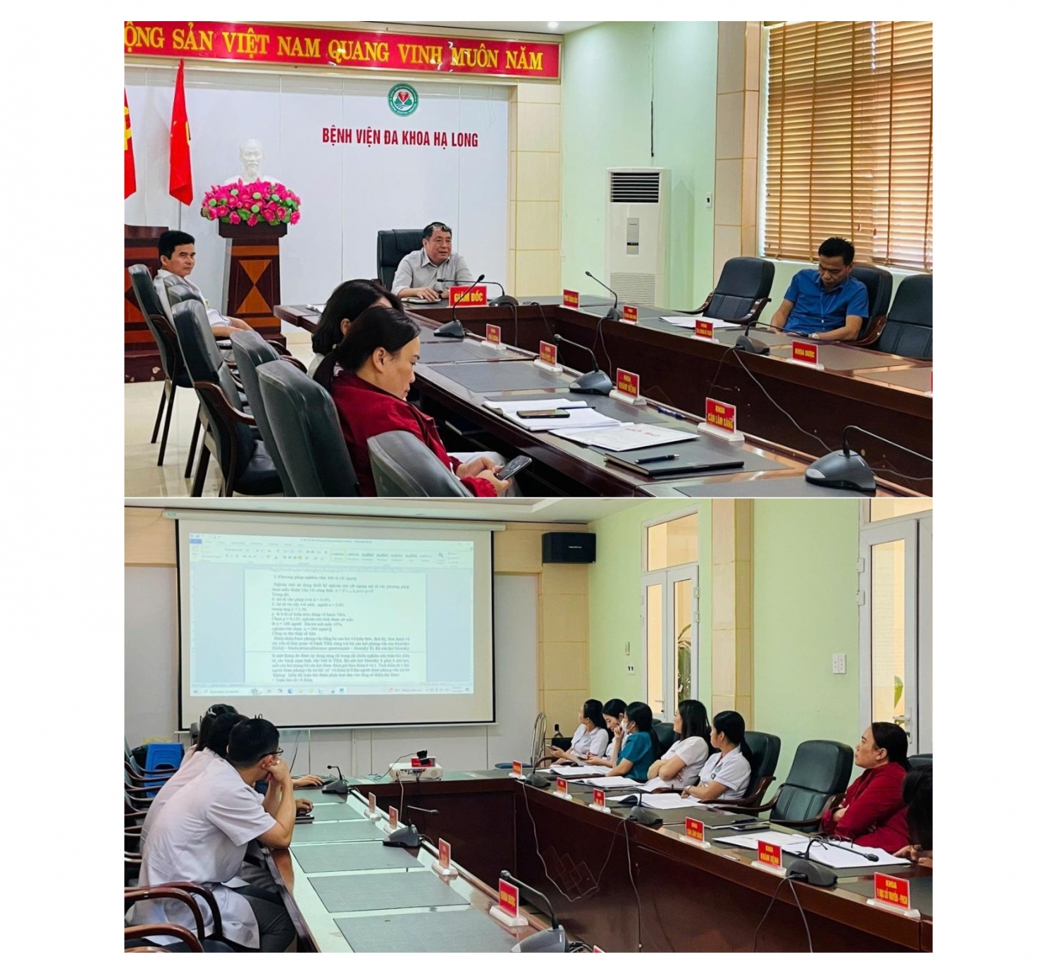 BÁO CÁO NGHIỆM THU NHIỆM VỤ KHOA HỌC VÀ CÔNG NGHỆ TẠI BỆNH VIỆN ĐA KHOA HẠ LONG NĂM 2024